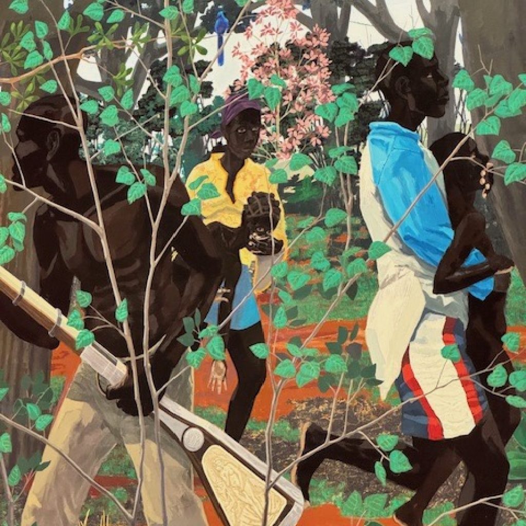 Kerry James Marshall, Abduction of Olaudah and His Sister, 2023