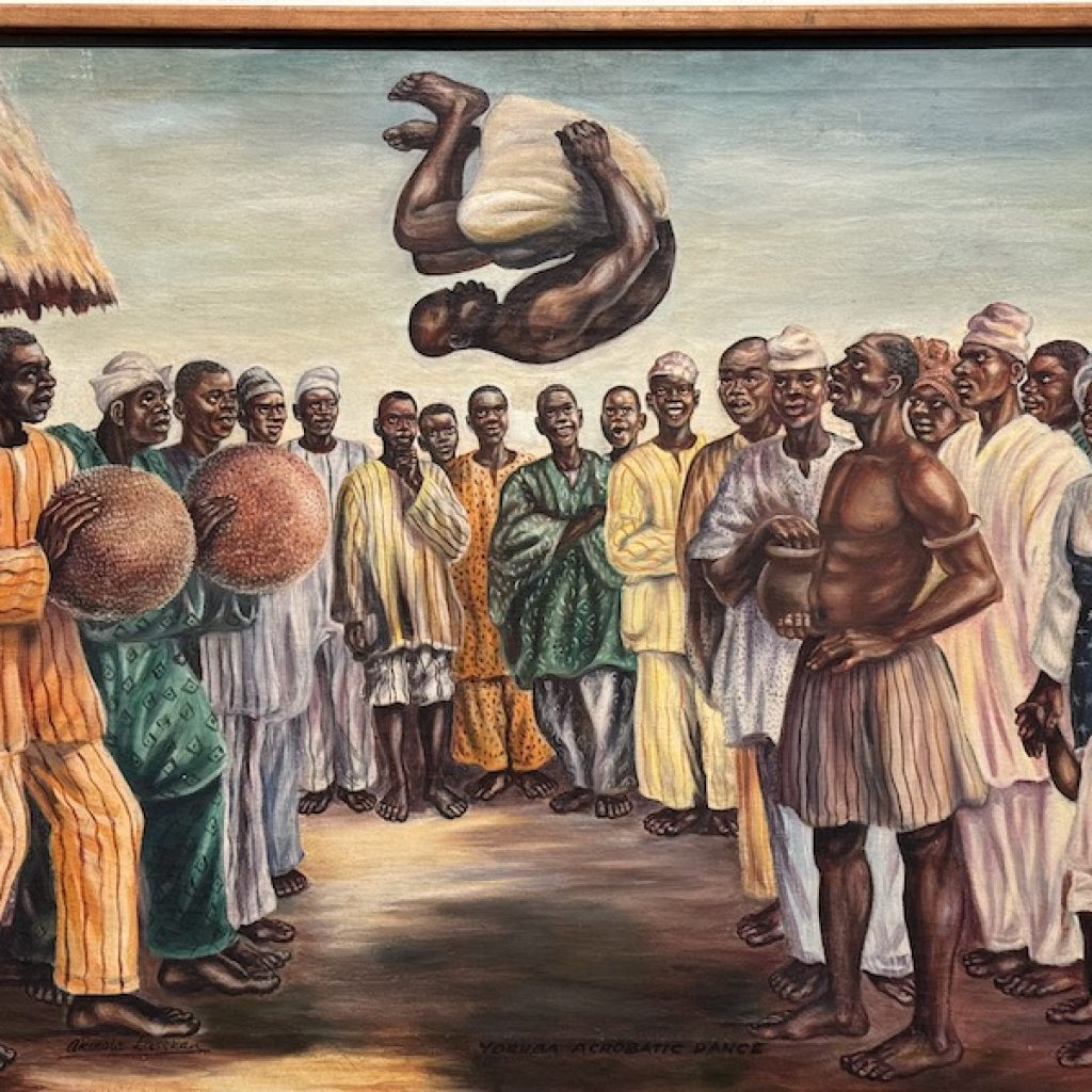 Akinola Lasekan, Yoruba Acrobatic Dancer, 1963